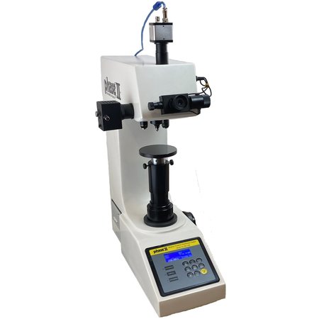 PHASE II Macro Vickers Hardness Tester w/Manual Turret, Video Cam, Adaptor and Measurement Software 900-398A